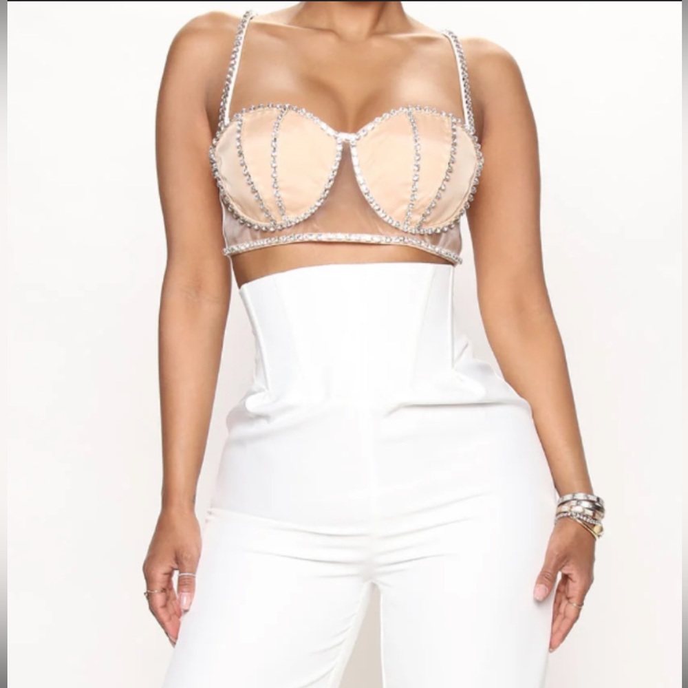 Fashion Nova, expensive taste pant set/ size small